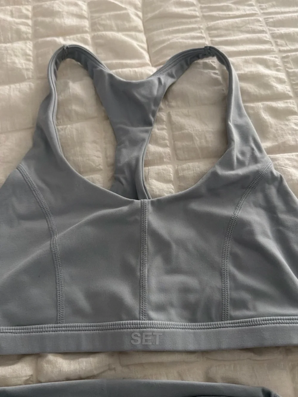 SET ACTIVE SPORTBODY SPORTY HIGH-RISE LEGGINGS AND CONTOUR BRA SET